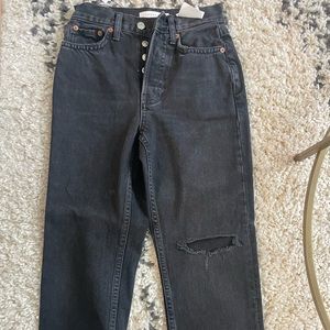 Top shop black jeans